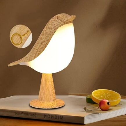 Xhope4u Cordless Bedside Lamp,Small Light, Night Light Touch Sensor