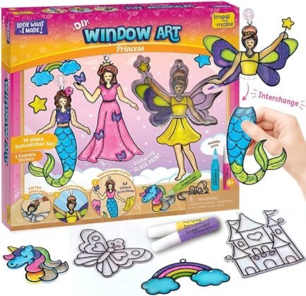 Window Art Princess | Suncatcher Kit | Arts and Crafts