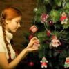 12pcs Gingerbread Man Ornaments for Christmas Tree, Assorted Gingerbread Figurines - Image 4