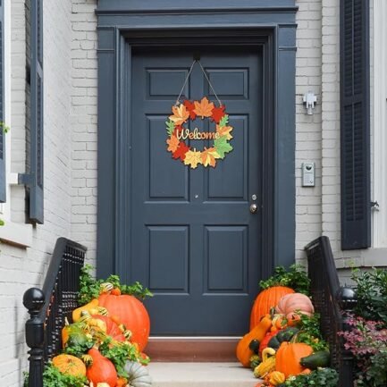 Unfinished Fall Wreaths Wood Crafts to Paint Set of 3 - Image 3