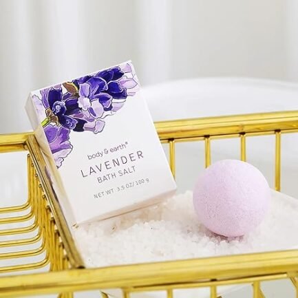 Gifts For Women 11 Pcs Lavender Gift Baskets For Women with Bubble Bath Body Lotion Set - Image 3