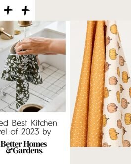 Fall Dish Towels – Quick Dry Dish Cloths for Kitchen