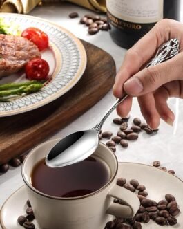 Silverware Set Service for 4, 20-Piece Premium Stainless Steel Flatware