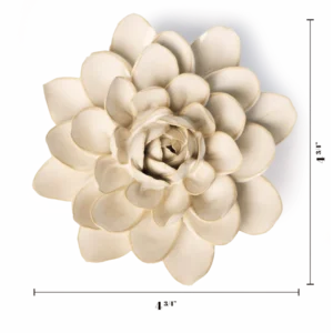 Ivory Snowdrop Floral Wall Decoration