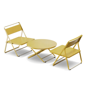 Modern Two-Piece Lounge Seating Set