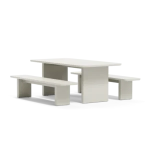 Modern Solid Wood Dining Table and Chair Set