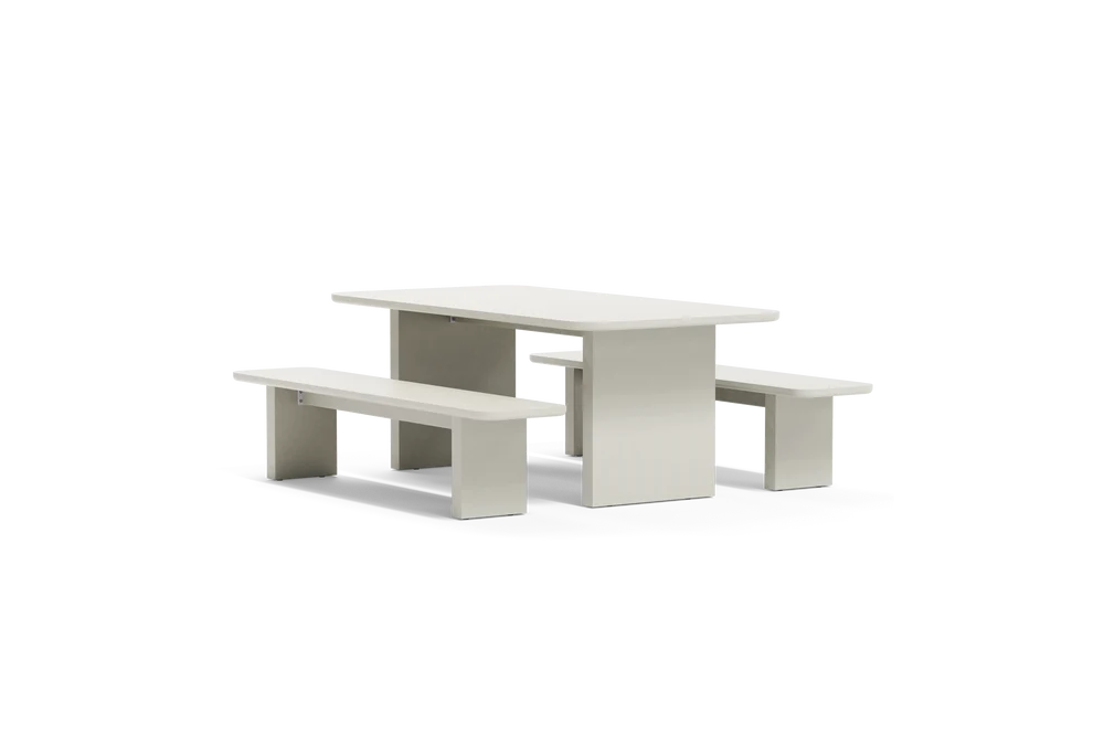 Modern Solid Wood Dining Table and Chair Set