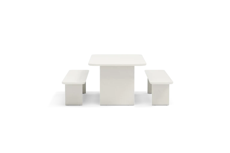 Modern Solid Wood Dining Table and Chair Set - Image 4