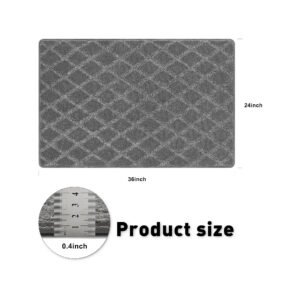 2 x 3 Ft Area Rug Carpet for Stair Landing and Indoor Floor Decor